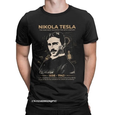 Nikola Tesla Shirt Men YourSoulPlace.com